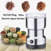Mini Trituradora Eléctrica De 300ml Ultrafina Para Alimentos Para Bebés Café Especias Pimienta Trigo Moler Con 4 Hojas De Acero Inoxidable - details 0