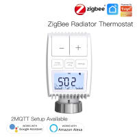 Controlador De Termostato Inteligente MOES Tuya ZigBee3.0 Actuador De Radiador Válvula Con Sensor Interno Y Control De Voz Alexa - details 0