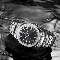 Reloj De Pulsera De Cuarzo Para Hombre OGEDA Diseño Clásico Resistente Al Agua Con Tres Manos Reloj De Business Para El Hombre Militar Material De Pulso De Tungsteno Acero Y Aleación - details 15