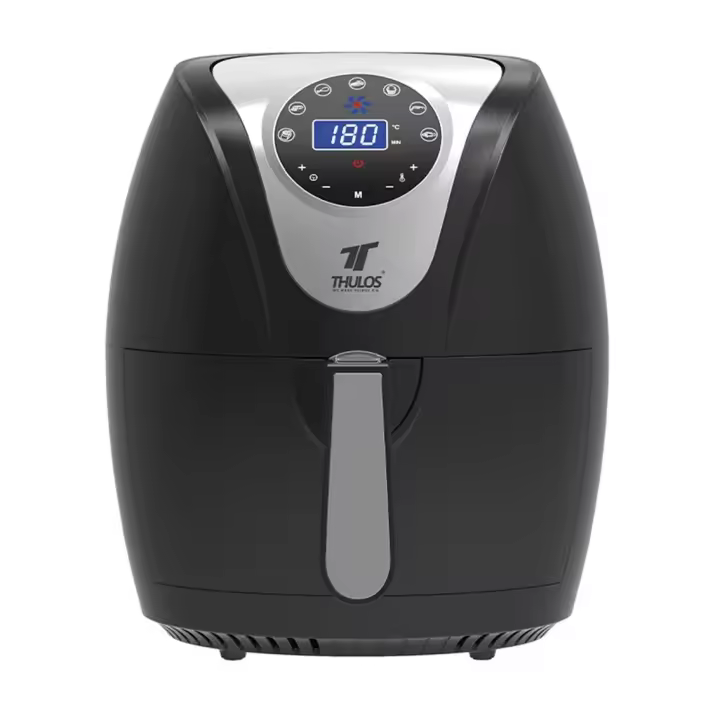 Thulos - Freidora de aire THULOS TH-FR3245 de 4,5 L y 1400 W con tecnología de circulación de aire rápida, sin aceite y hasta un 80 % menos grasa, color negro - 1
