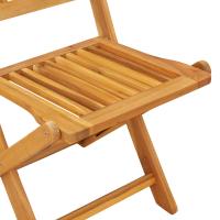Conjunto de Bistro de Jardín de 3 Piezas vidaXL de Madera Sólida de Acacia - details 3