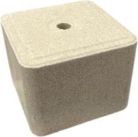 Bloque de Sales minerales para Animales de granja 10kg. de peso. Valido para animales vacunos, ovinos, caprinos y equinos.  Compuesto por cloruro de sodio y óxido de magnesio, sin calcio ni fósforo, además, contiene yodo, cobre, manganeso, zinc y selenio - details 0