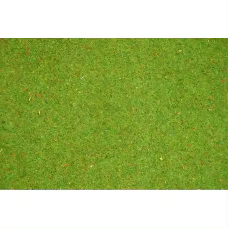 Alfombra con flores de césped electrostático. - 1
