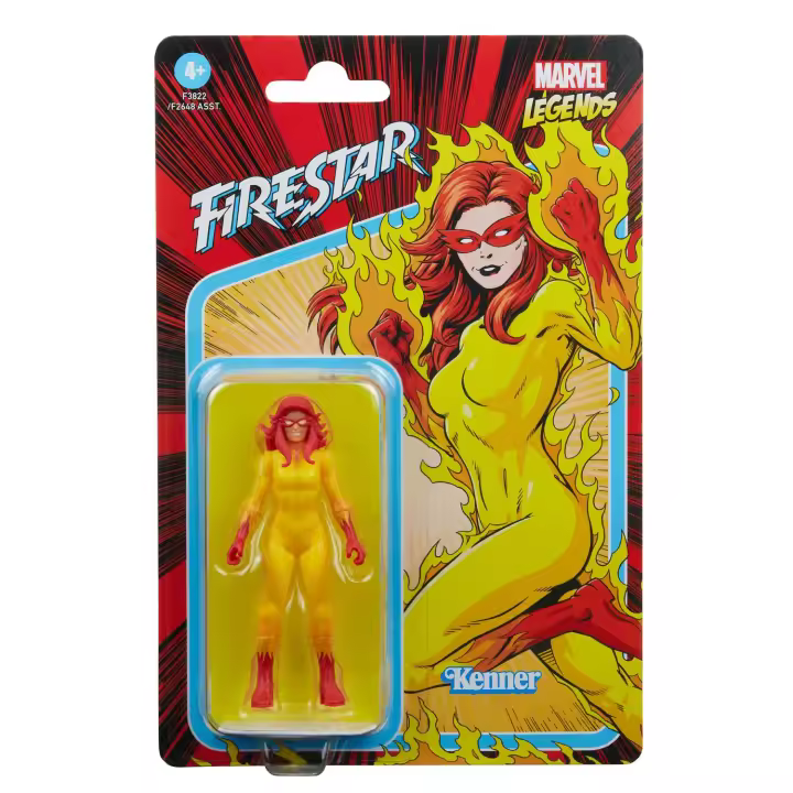 MARVEL LEGENDS FIGURA FIRESTAR KENNER THE VINTAGE COLLECTION MARVEL - 1