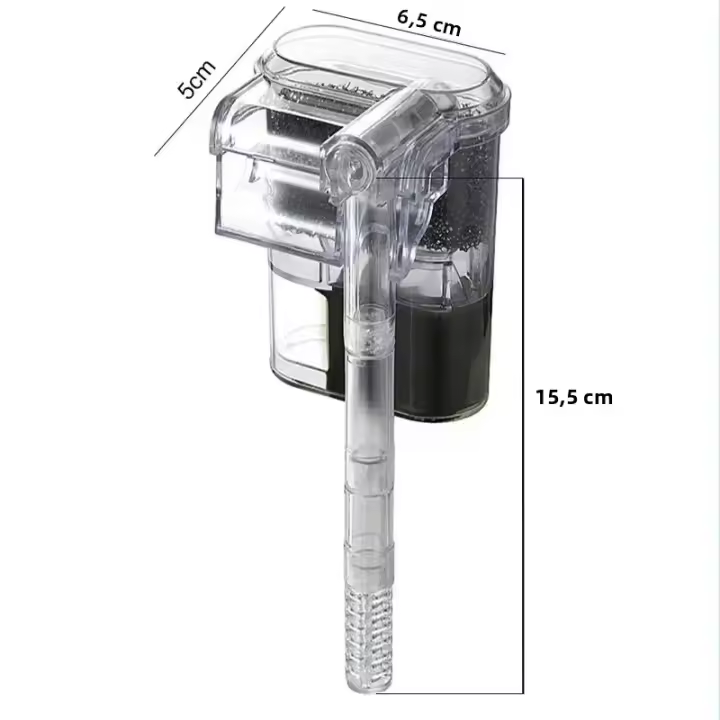 Filtro deSuspensión Para Acuarios Mini USB 2.5W 250H/L Adecuado Para Acuarios Menores De 30cm Nuevo Y De Alta Calidad - 1