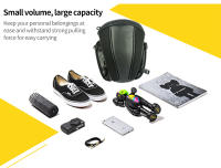 Bolsa De Motocicleta Impermeable Para Deporte Y Viaje Estuche Trasero De Motocicleta Bolsa De Atrás Para Scooter Y Bicicletas De Carril Derecho - details 1