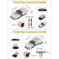 Conectores De Cable Universal Compactos 5Pcs 2 Pin 3/2 Vía Tipo I Auto-Arrancado Para Conexión Eléctrica Terminales De Crimpado - details 1