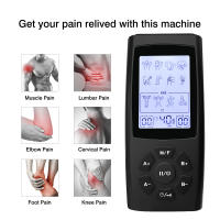 Estimulador Eléctrico De Acupuntura Tens Con 40 Niveles Y 10 Almohadillas EMS Estimulador Muscular Para Alivio Del Dolor Y Relajación - details 11