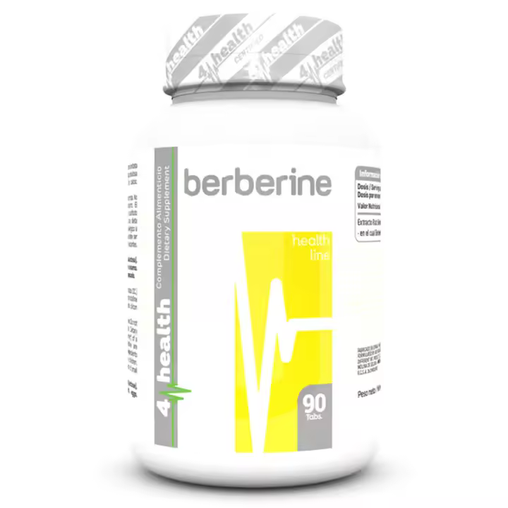 4-PRO Nutrition Berberina 500 Mg 90 Tabs para Regular el Metabolismo - 1