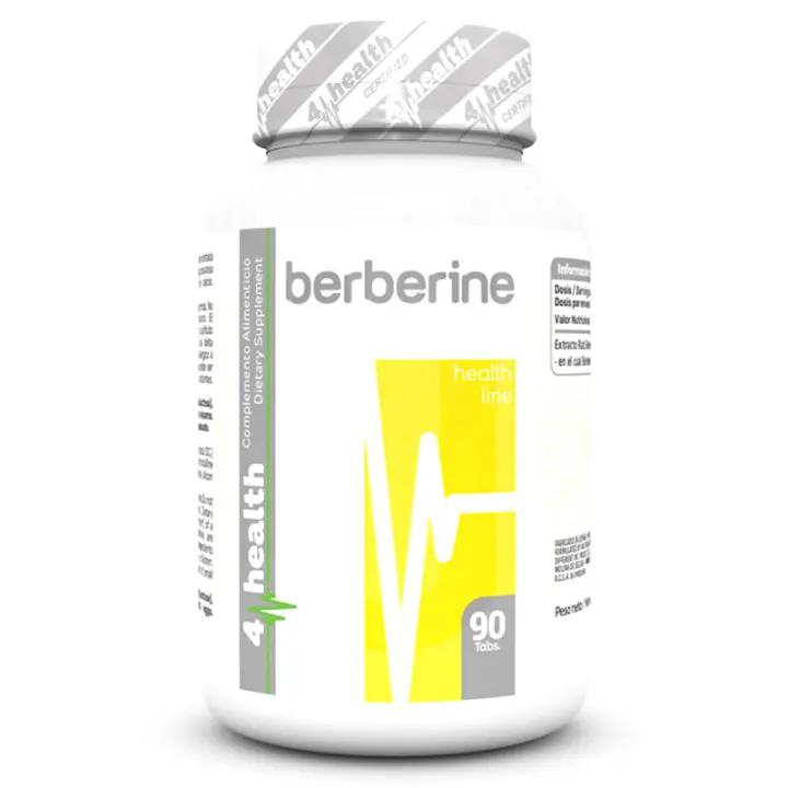 4-PRO Nutrition Berberina 500 Mg 90 Tabs para Regular el Metabolismo - 1