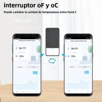 Sensor De Temperatura Y Humedad Zigbee/WiFi Tuya Compatible Con Alexa Y Google Assistant Para Hogar Conectado ONENUO TH08/TH08Z - details 6