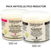 PACK DUO ANTICELULÍTICO REDUCTOR MÁS PLUS DE DIATONIQUE 500+500 ML - Reductor de Grasa Localizada y Crema Anticelulítica Más Plus Diatonique, - details 0