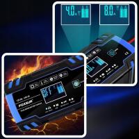 Cargador de batería de coche inteligente de 12 V/24 V, 12 V, 8 A, 24 V, 4 A, para reparación de pulsos de plomo-ácido - details 7