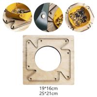 Plantillones de bandeja para troquelado de cuero, artesanía en cuero, obras manuales - details 0