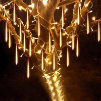 Luces De Lluvia De Meteoros LED Impermeables Para Decoración De Navidad Lámpara De Hilo De Hadas Para Patio Exterior Fiesta De Vacaciones - details 8