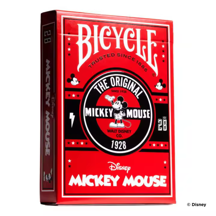 Baraja Poker Disney Stitch, Donal Duck y Mikey Mouse - Bicycle - 1