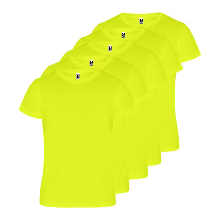 Roly Pack 5 Camisetas Técnicas ROLY | Deportivas Hombre - 1
