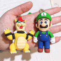 Llavero Super Mario Bros De Anime Figura Toad Yoshi Decoración Para Coche Accesorios Para Mochila Juguete Para Niños Regalos De Navidad - details 5
