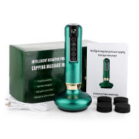 Masajeador De Cintura Eléctrico Con 12 Velocidades Y Copas De Ventosa Para Terapia Anti-Celulitis Y Quemagrasa Guasha De Masaje Corporal - details 6