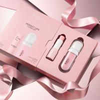 Pack rutina maquillaje KIKO Milano Perfect Lips Caring Set, Set de cuidado de la piel: 1 exfoliante de labios y 1 crema perfeccionadora de labios - details 0