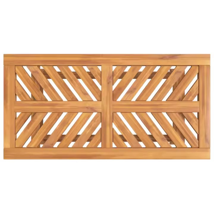 vidaXL Juego de muebles de jardín 2 piezas madera maciza acacia - 1
