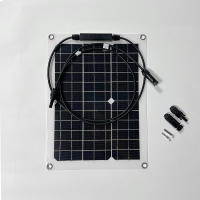 Panel Solar Flexible 500W 12V Cargador De Batería USB Doble Con Controlador De 10A-60A Para Viajes Al Aire Libre Camping - details 8