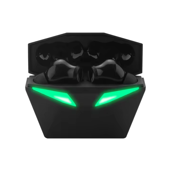 Auriculares Inalámbricos Deportivos, Diseño Ergonómico, Perfectos para Fitness y Música, Color Negro - 1