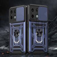 Funda Protectora Magnética Para Redmi Note13 pro plus 4G 5G Con Anillo De Soporte Antichoque Cámara Compatible Con Redmi 13C - details 6