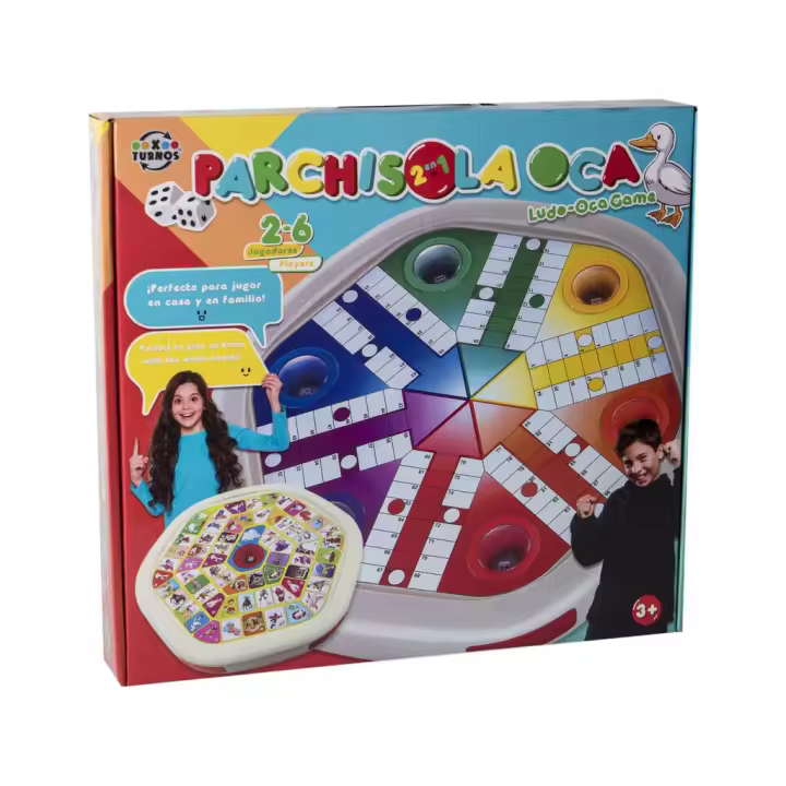 Parchis Automático 2 en 1 Juguetes XTURNOS - 1
