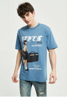 Camiseta Hip Hop Casual Para Hombres 2023 Estilo Harajuku Con Poster De Niña Japonesa Manga Corta Prenda Suelta De Algodón Impresión Gráfica De Calle - details 2