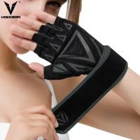Guantes De Gimnasio Para Hombres Y Mujeres Con Correa Al Pulgar 2023 Antideslizantes Transpirables Para Entrenamiento Y Ejercicios De Levantamiento De Pesas - details 4