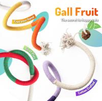 3 Piezas Hierba Gatera Juguete,Juguete para Gatos Cuerda para Morder,Masticar Palos Gato,Juguete Cuerda Gato,Cuerda Dental para Gatos,para Limpieza de Dientes,Dentición - details 1