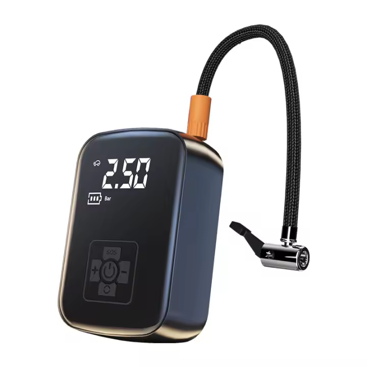Bomba de Aire Compresor Inalámbrico para Coche 1PC Inflador de Neumáticos Eléctrico para Motocicleta Barco Automóvil Bomba de Inflado de Neumáticos Material ABS + Componentes Electrónicos - 1