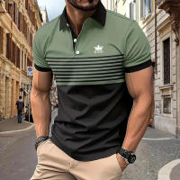 Camisa Polo Clásica De Verano Para Hombres 2024 Manga Corta Ligera Y Casual Deporte Camiseta Simple De Poliéster - details 2