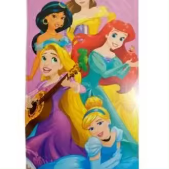 Toalla Princesas De Playa Y Ducha, Licencia 100% Oficial, 70x140 cm, Manenti+SL - Kiglam - 1