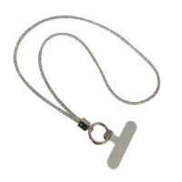 Lanyard De Teléfono Con Diamantes Brillantes Cuerda Antipérdida Para Llaves Accesorios De Teléfono Unisex Material De Poliéster - details 9