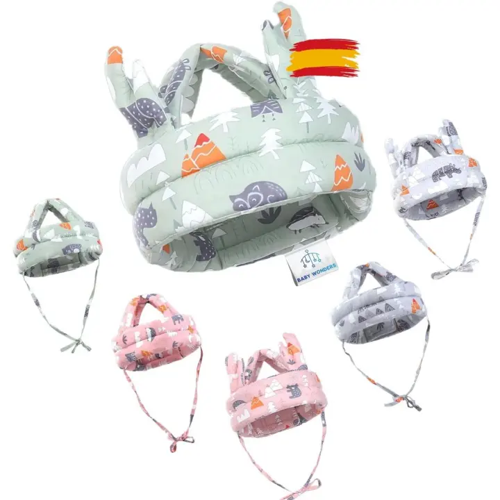 Baby Wonders® Casco Bebe, Protector Cabeza Bebe Golpes, Casco Bebe Golpes, Chichonera Bebe, Casco Antigolpes Bebe Ajustable, Casco Para Bebe Casa, Casco De Protección Y Seguridad Para Bebes - 1