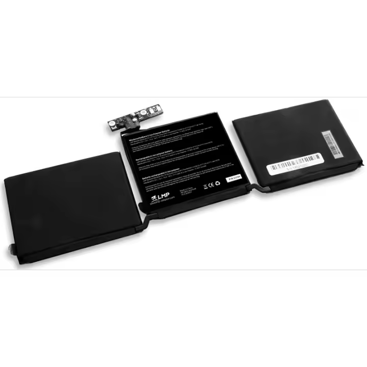 Batería MacBook Pro 13 "(teclas de función) Thunderbolt 3 de 10/16, integrado, polímero de iones de litio, A1713 y A2171, 1 - 1