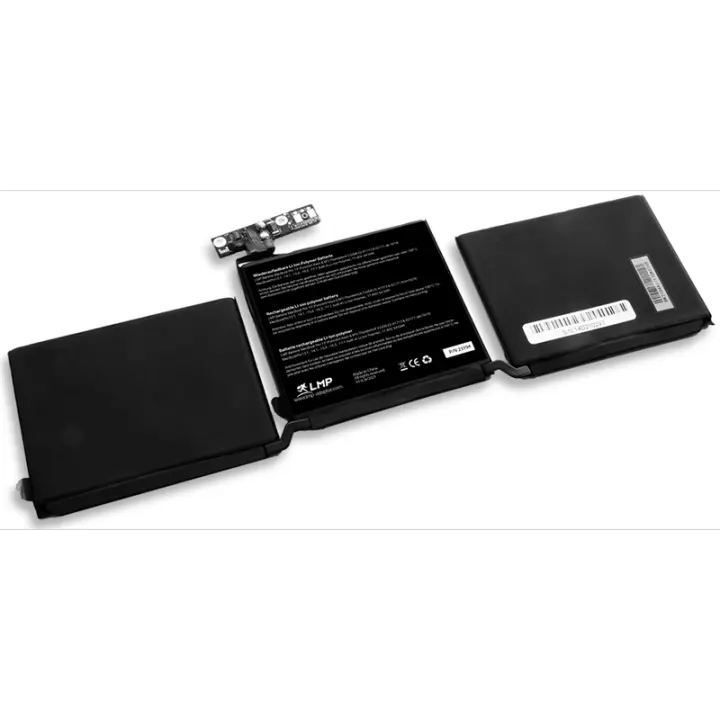 Batería MacBook Pro 13 "(teclas de función) Thunderbolt 3 de 10/16, integrado, polímero de iones de litio, A1713 y A2171, 1 - 1
