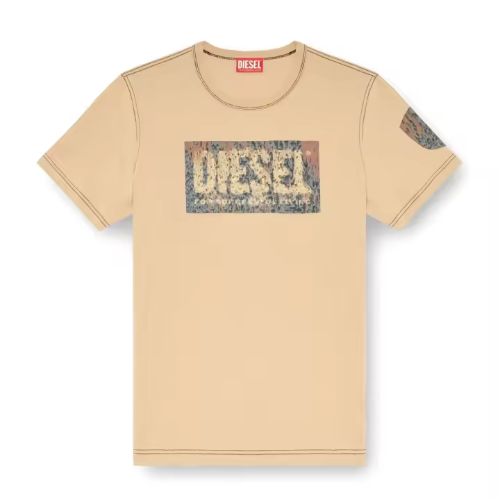 Camiseta de Manga Corta T-Adjust-Q1, Marca Diesel, Variedad de color y talla, Para Hombre - 1