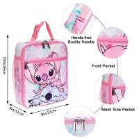 Mochila De Escuela Para Niños Y Niñas Anime Kawaii Cartoon Mochila Primaria Para Niños Y Niñas Bolsa Escolar De Dibujos Animados Stitch - details 19