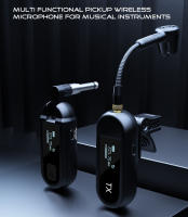 Sistema De Micrófono Para Saxofón Sin Cables Con Clip Instrumento De Transmisión De 100 Pies Recargable M-03 De NILUNWEI - details 0