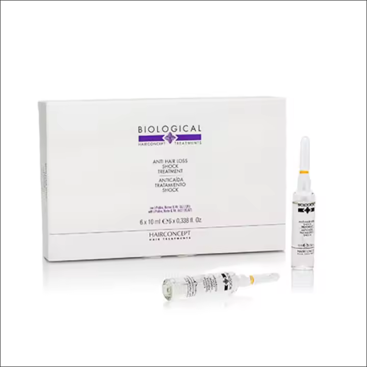 Hairconcept Biological Anticaída Tratamiento Vegano Shock Ampollas - 1