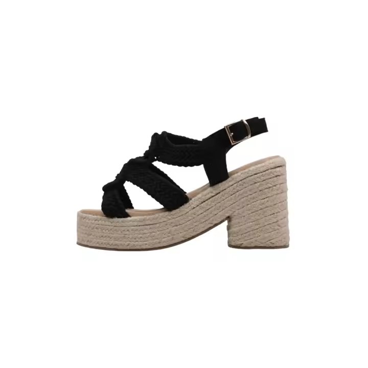 Limma SQUILLACE Alpargatas Con Tacón Mujer Negro - 1