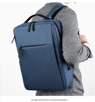 Mochila Para Laptop De 15.6 Pulgadas Para Hombres Nylon Impermeable Con USB Bolsa Escolar Para Viajes Con Portátil Interior - details 24