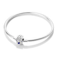 Pulsera De Plata Esterlina 925 Con Estrella Luna Mariposa Corazón Y Puño De Zirconia Para Mujer Pulsera De Moda Para Fiestas Y Joyería DIY - details 15