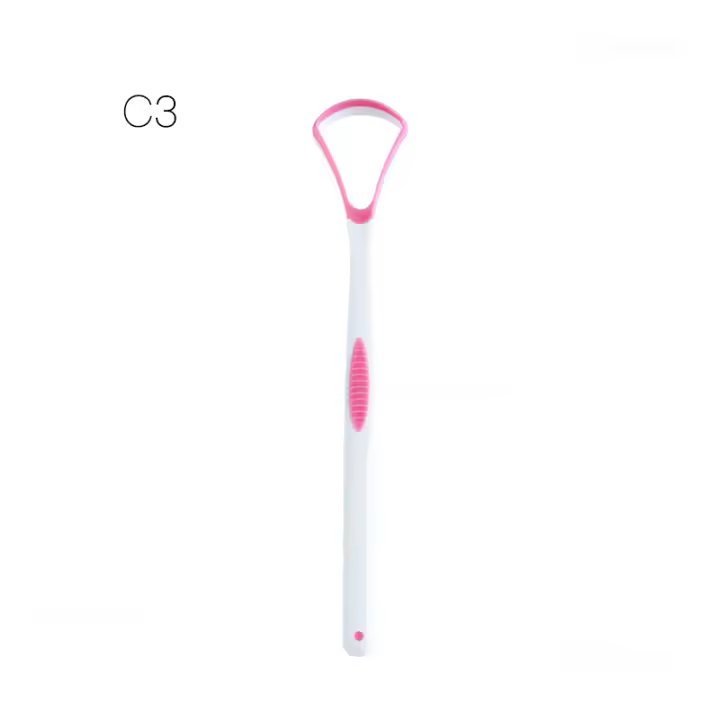 Cepillo De Higiene Oral Reutilizable Para Limpieza Del Lenguaje Y Frescura De La Boca 1PC Doble Uso Limpieza De Salud Dental - 1