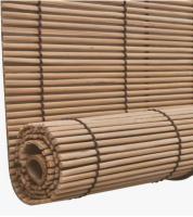 Persianas enrollables de bambú marrón 120x220 cm - details 1