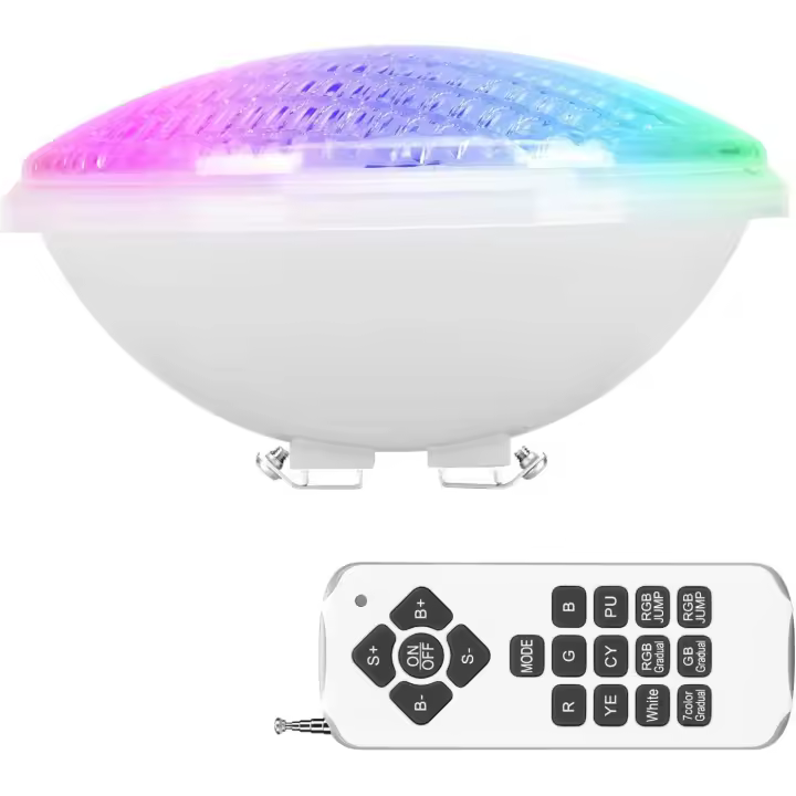 BIT RGBW 40W PAR56 Pool Light, LED Pool Spotlight Waterproof IP68 - 1