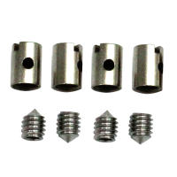 8pcs Nipple De Cable Sin Soldar 5mm Para Motocicleta Scooter Quad Mower Configuración De Acelerador O Cable De Carburador - details 0